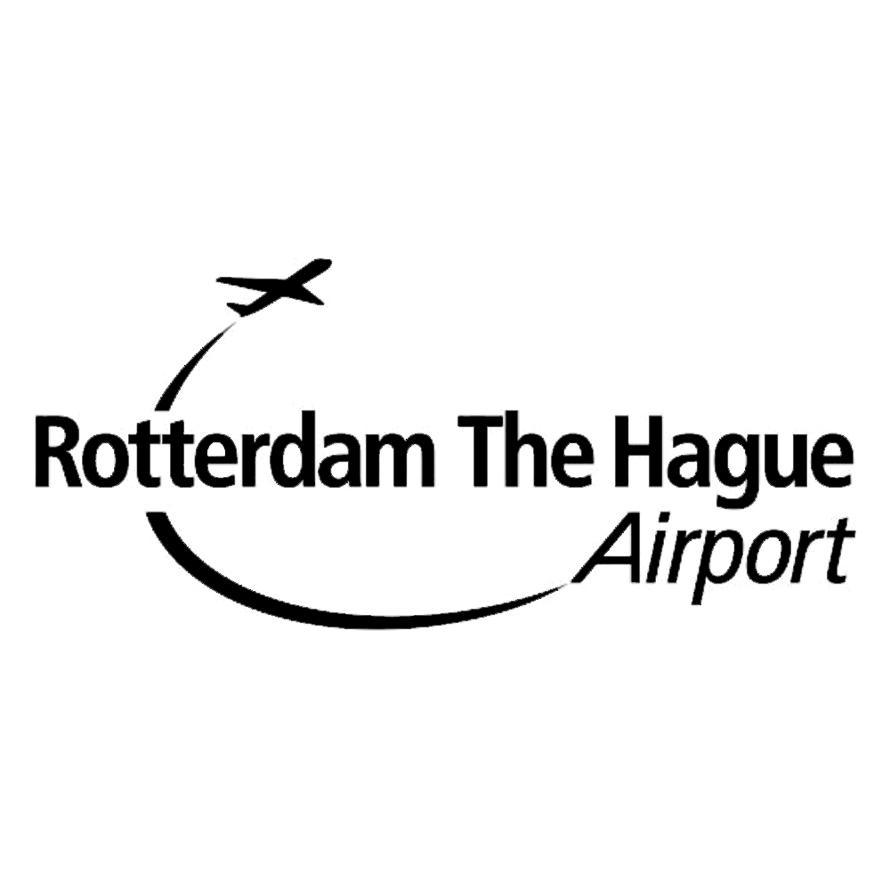 Rotterdam The Hague Airport logo klant Zuiver Group